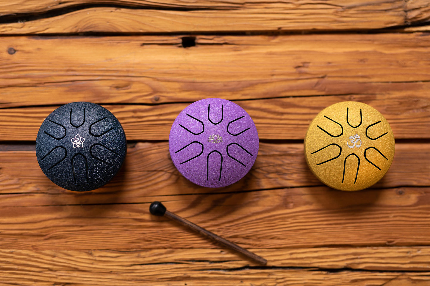 POCKET STEEL TONGUE DRUM SONIC ENERGY LA MAJEUR VIOLET