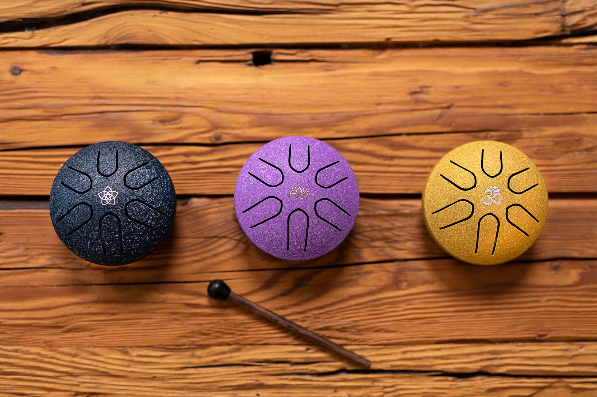 POCKET STEEL TONGUE DRUM SONIC ENERGY LA MAJEUR VIOLET