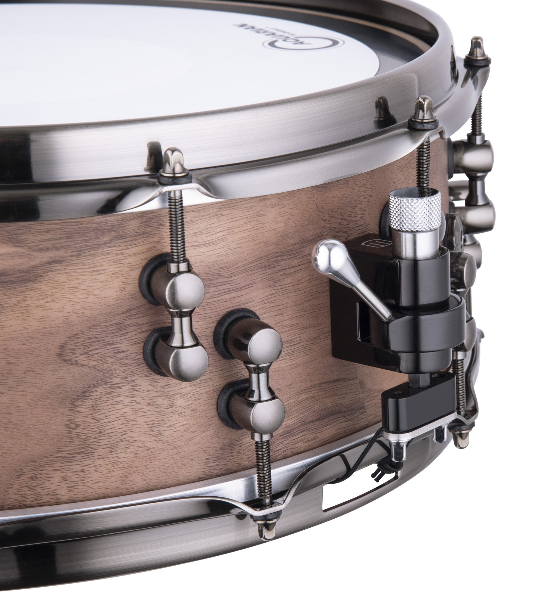 Caisse claire Mapex Black Panther Design Lab"The Machine" 14 x 5.5", signée Craig Blundell, 14 x 5.5", noyer-érable