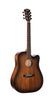 Cort Core-DC Mahagoni Black Burst
