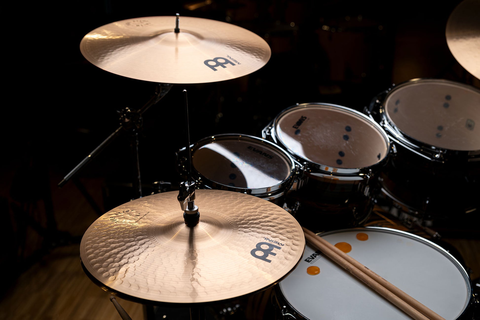 Thin Crash 16" Meinl Pure Alloy fini Traditional martelé