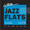 La Bella Jazz-Elektro-Saiten Flats 20PCM