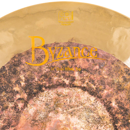 Charleston 14", Extra Dry Dual, alliage B20, finition brute/brillante