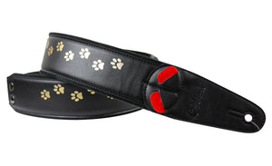 Righton Gitarrengurt Vegan Cat Gold