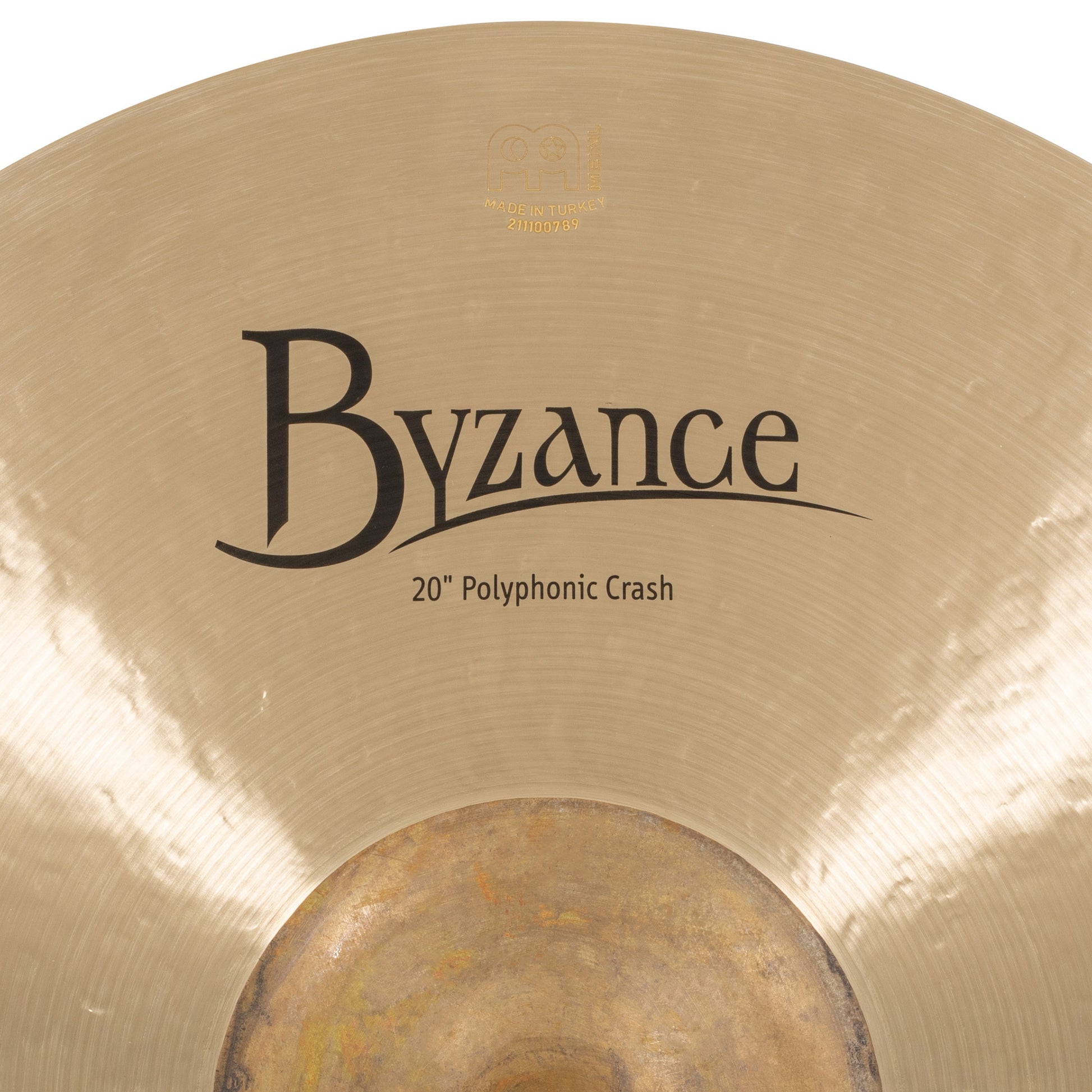 Crash Polyphonic 20", Alliage bronze B20, Martelée à la main, Finition traditionnelle