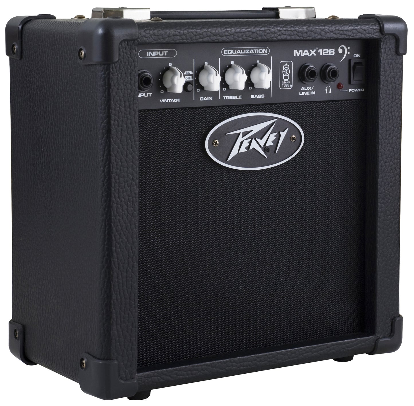 Ampli basse électrique 10W, HP 1x 6,5", 1 canal avec contrôle de Gain"Vintage", EQ 2 bandes, finition noir