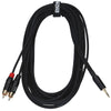 Enova Patchkabel 1X Klinke 3,5 / 2X RCA 3M