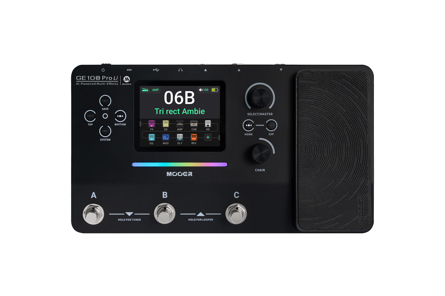 MULTI EFFETS MOOER GE100 PRO LI