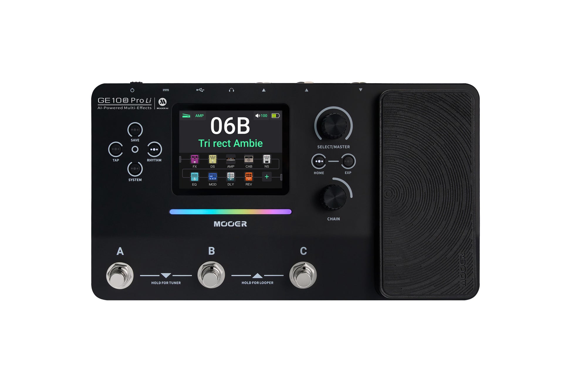 MULTI EFFETS MOOER GE100 PRO LI