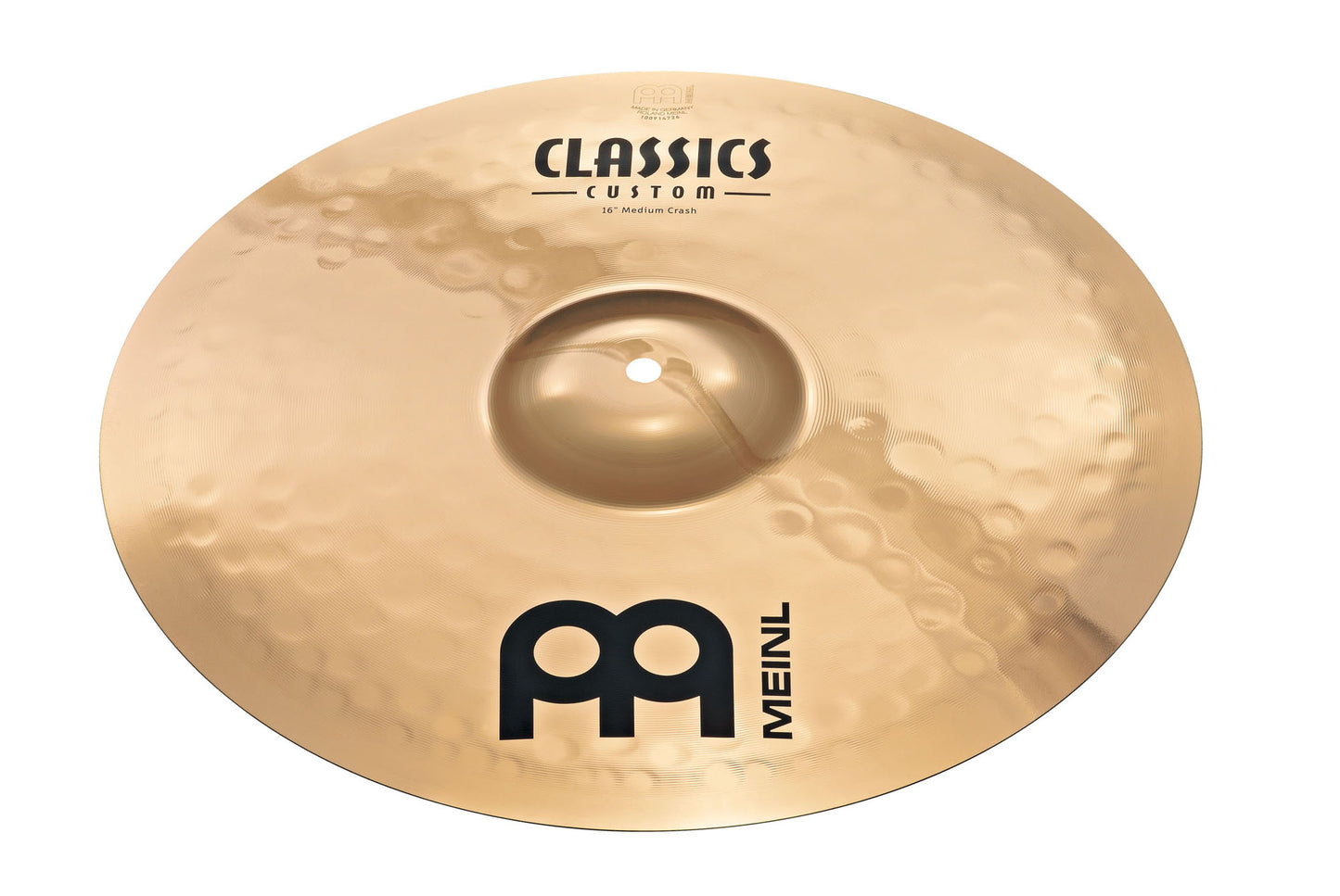 Crash 17", Medium, Alliage bronze B10, Finition brillante