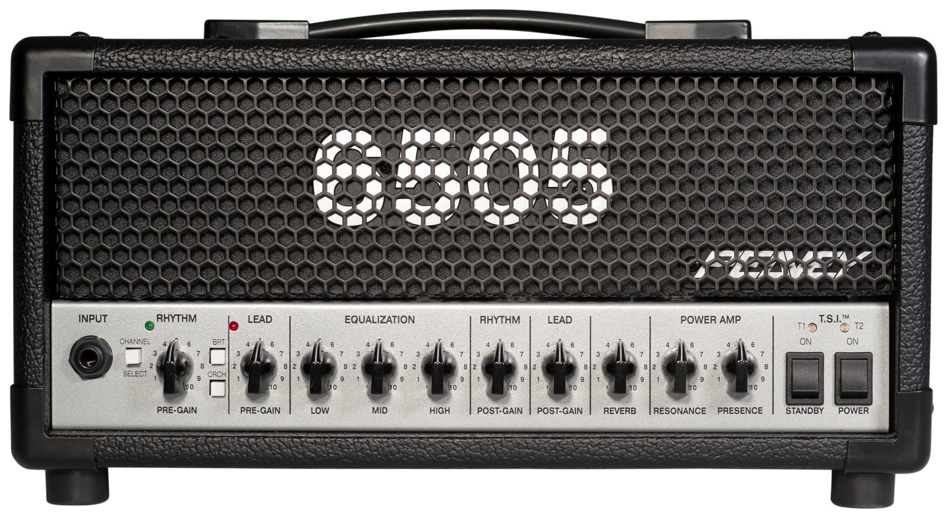 Tête amplifiée à lampes compact 20W, 2 canaux, EQ 3 bandes, Reverb, pédalier inclus, sortie DI, sortie casque, finition noir