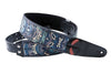 Righton Gitarrengurt Vegan Tiki Blau