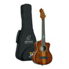 Ortega Ukulele Sopran Freunde Zebra Natur EQ