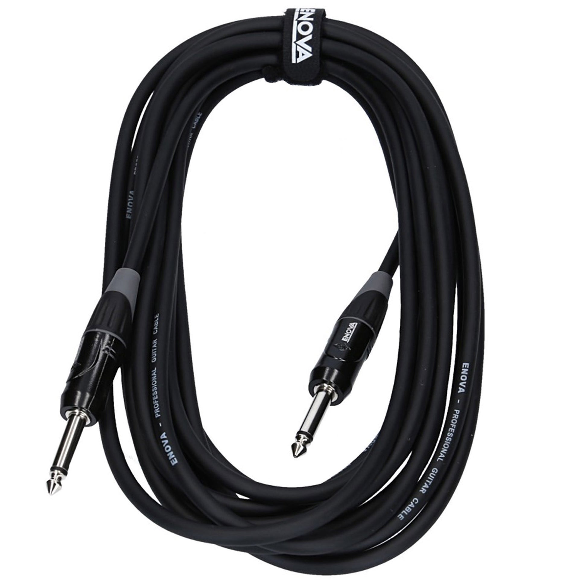 Câble instrument Jack/Jack, 6 mètres, noir