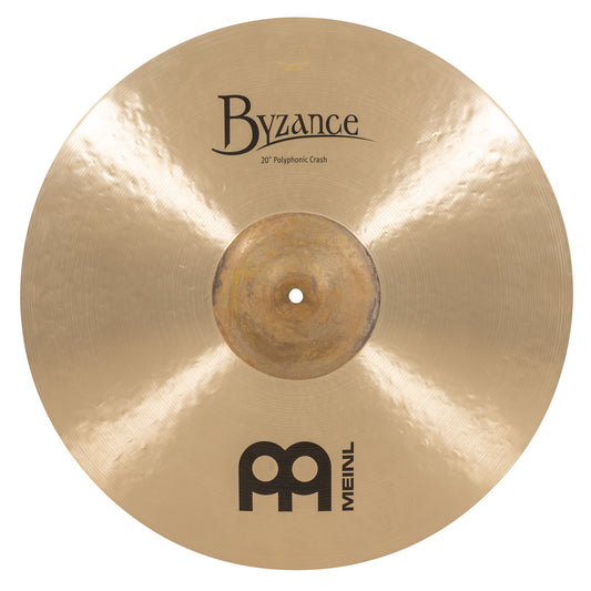 Crash Polyphonic 20", Alliage bronze B20, Martelée à la main, Finition traditionnelle