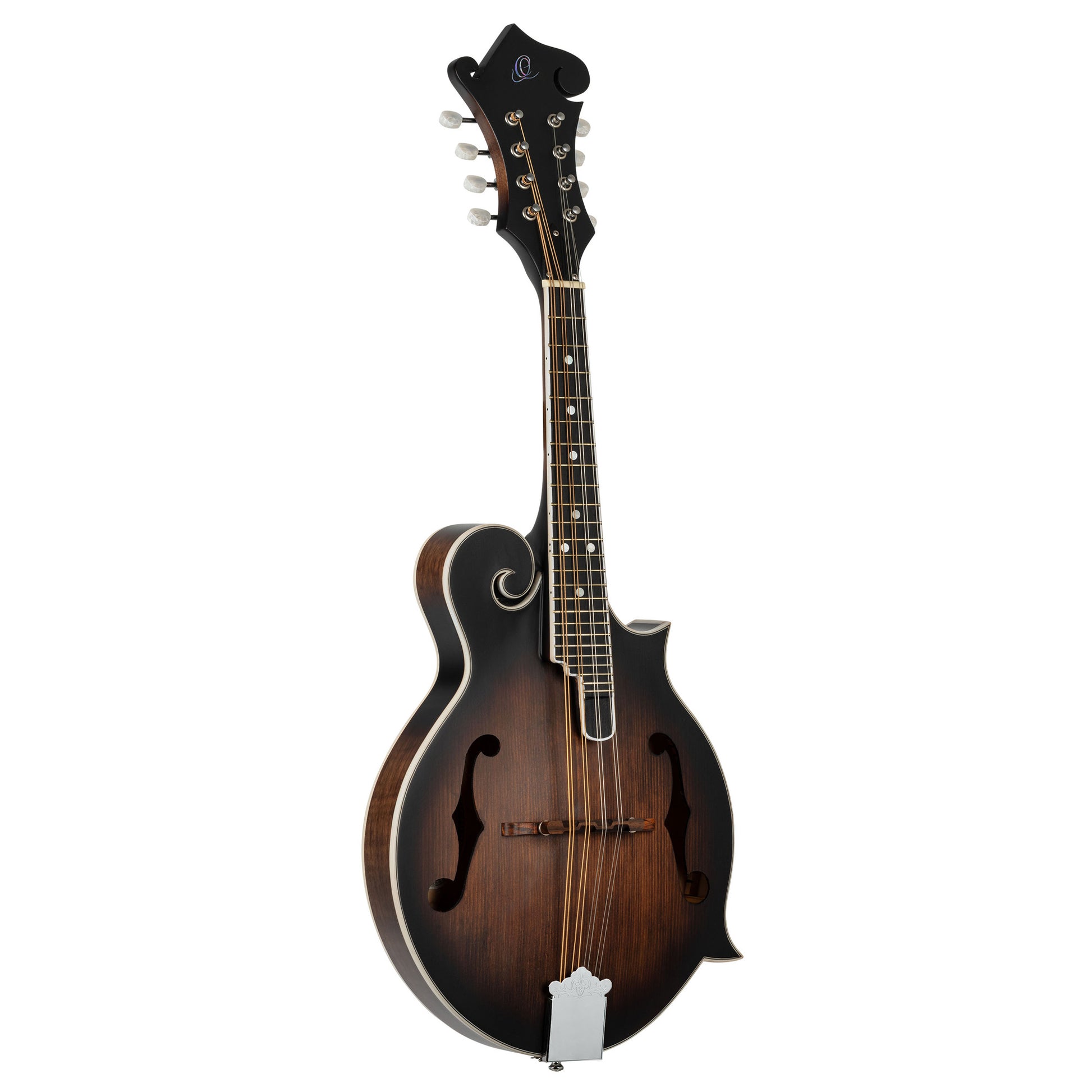 RMF30, mandoline 8 cordes style F, table épicéa, fond & éclisses érable, manche érable, whiskey burst satiné