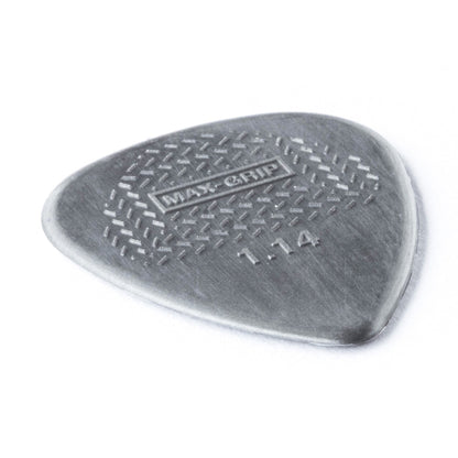Sachet de 12 médiators Max-Grip 114 (gris foncé)