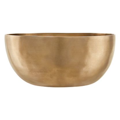 Bol tibétain UNIVERSAL, Ø 8.3"/ 21 cm, 1000g, livré avec housse et anneau de feutre (support), fabrication artisanale en Inde