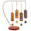 Sonic Energy CBCS4SET Set 4 Bambus-Chimes mit Ständer