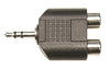 Kirlin Adapter TRS M zu 2 RCA F