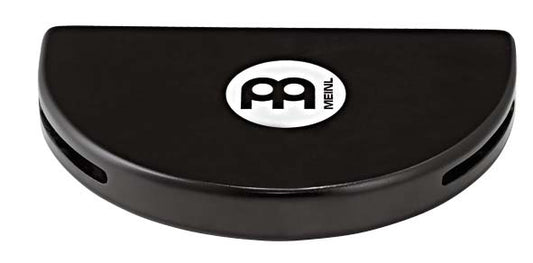 Caisse claire pour cajon, hévéa, à fixer sur un côté de l'instrument, adhésif multi surfaces, noir