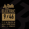 La Bella Satz E-Gitarrensaiten 9/46