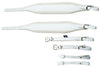 musico 530680WH p.Lederriemen Akkordeon 80b weiß Verschluss