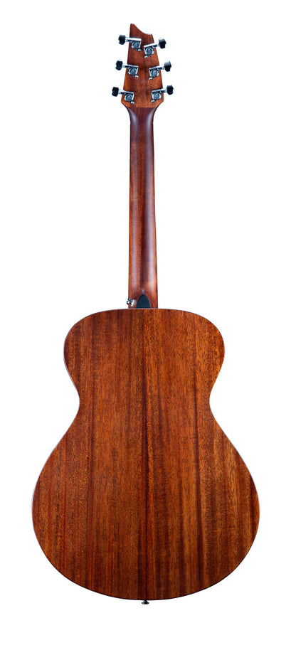 DISCOVERY S CONCERT MAHOGANY, table acajou massif, f/e acajou, touche & chevalet ovangkol, naturel satiné
