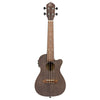 Ortega Ukulele Konzert Elektro Erde Schwarz Satin