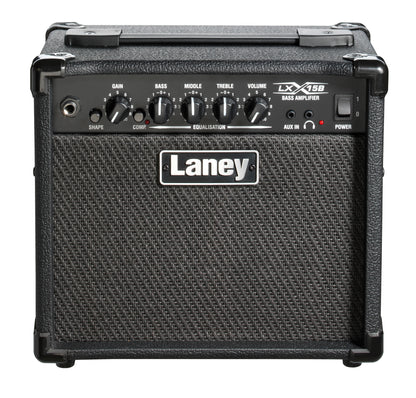 Ampli basse électrique 15W, 2x HP 5", 1 canal avec compresseur commutable, EQ 3 bandes, switch Shape, 6.5 kg, noir