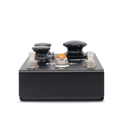 Pédale ROTARY, effet rotary stéréo, 3 courbes d'égalisation, switch Mid Boost, boîtier métal, noir