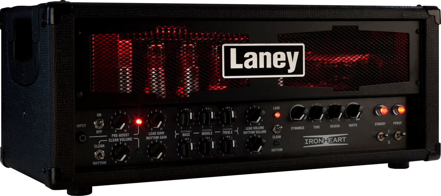 Tête amplifiée à lampes 60W (2 x 6L6), 16.5 kg