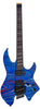 Larry Carlton X6 Headless 6 Blau Wirbel