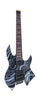 Larry Carlton X6 Headless 7 Schwarz Wirbel