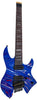 Larry Carlton X6 Headless 7 Blau Wirbel