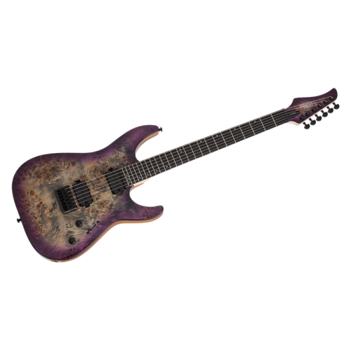 schecter E-Gitarre c-6 pro Aurora Burst