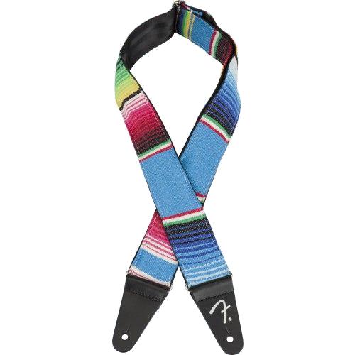 Fender 2" Serape Gurt - Blau Multi