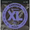 D'Addario Chromes ECG24 Jazz Light 11-50 Flach gewickelt