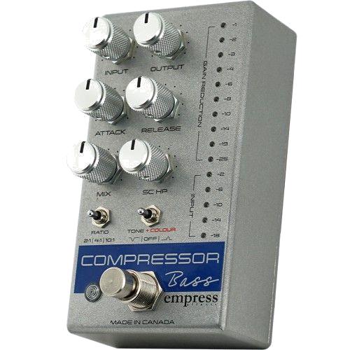 Empress Effects Kompressor Bass Compressor Silber  