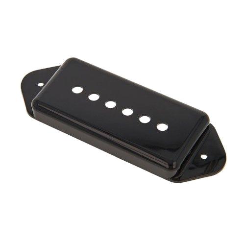 Gibson P-90 / P-100 Pickup Cover, „Dog Ear“ (Schwarz) Ersatzteil  