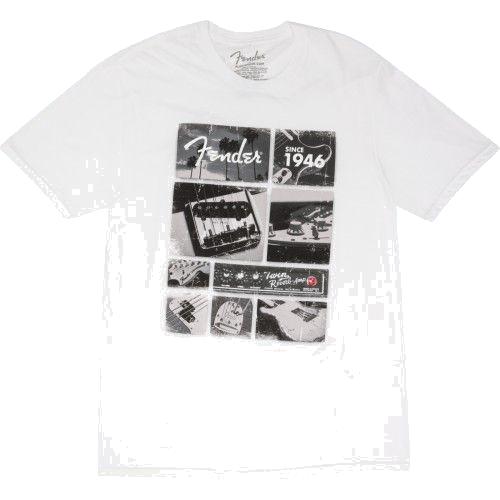 Fender Vintage Parts T-Shirt, Weiß, XXL