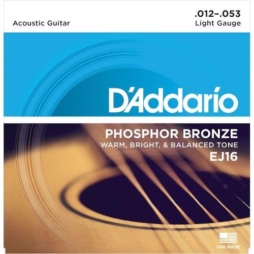 D'Addario EJ16 Light 12-53  