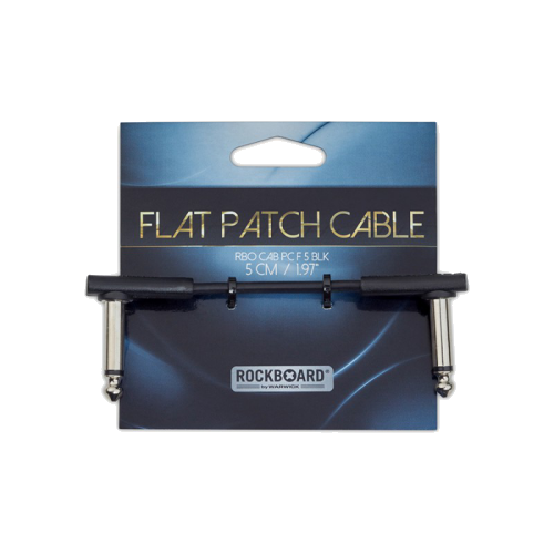 rockboard Kabel CAB-PC-F-5-BLK RockBoard Flaches Patchkabel