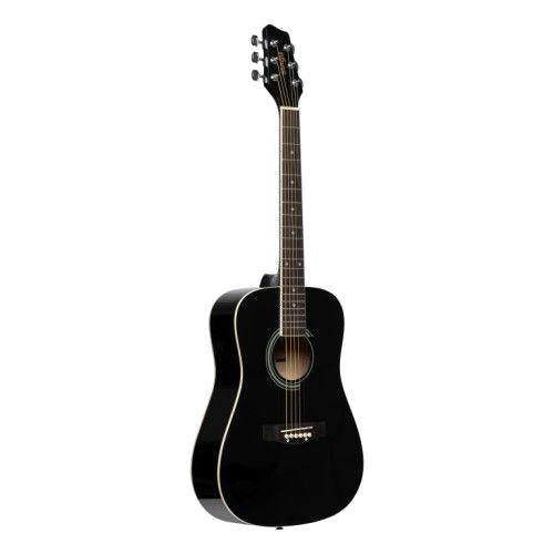Stagg Folk-Gitarre SA20D 3/4 BK