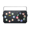 Power Lighting METEOR V 3-in-1 Lichtshow: Wash, Gobos Moonflower, Mehrpunkt-Laser Rot und Grün