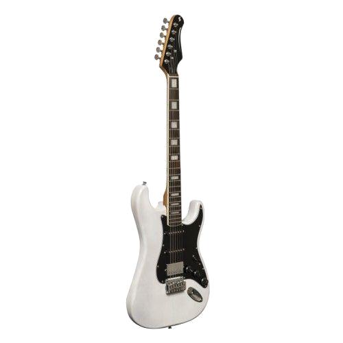 Stagg E-Gitarre SERIE VINT-S 60 SES-60 WHB Weiß