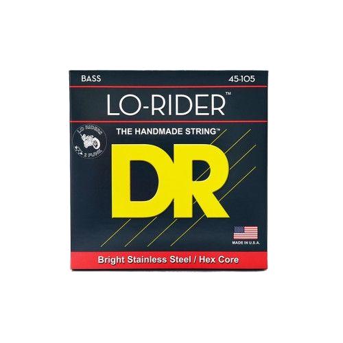 DR Lo-Rider Edelstahl Basssaiten Medium 45-105