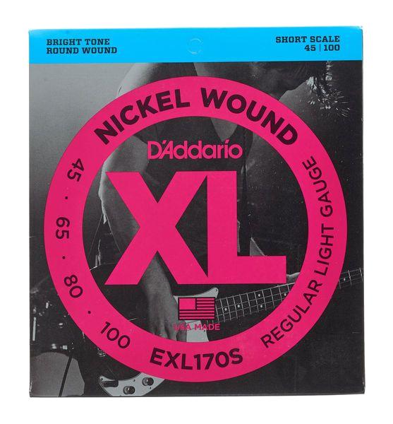 D'Addario Saitensatz EXL170S Bass Shortscale