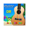 DR Nylon Mehrfarbig, Saiten Ukulele Sopran/Konzert
