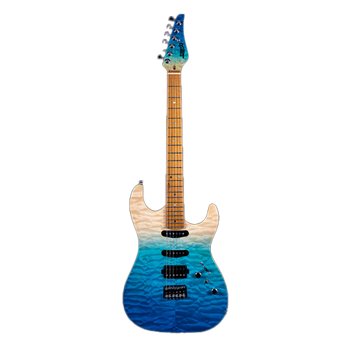 Jet Guitars JS 1000 Transparent Blau